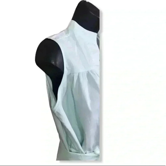 Peg & Kris Mint Green Belted Dress Size 6 - Picture 3 of 6